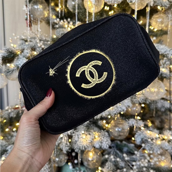 CHANEL Handbags - NIB Chanel Makeup Cosmetic Crossbody Bag